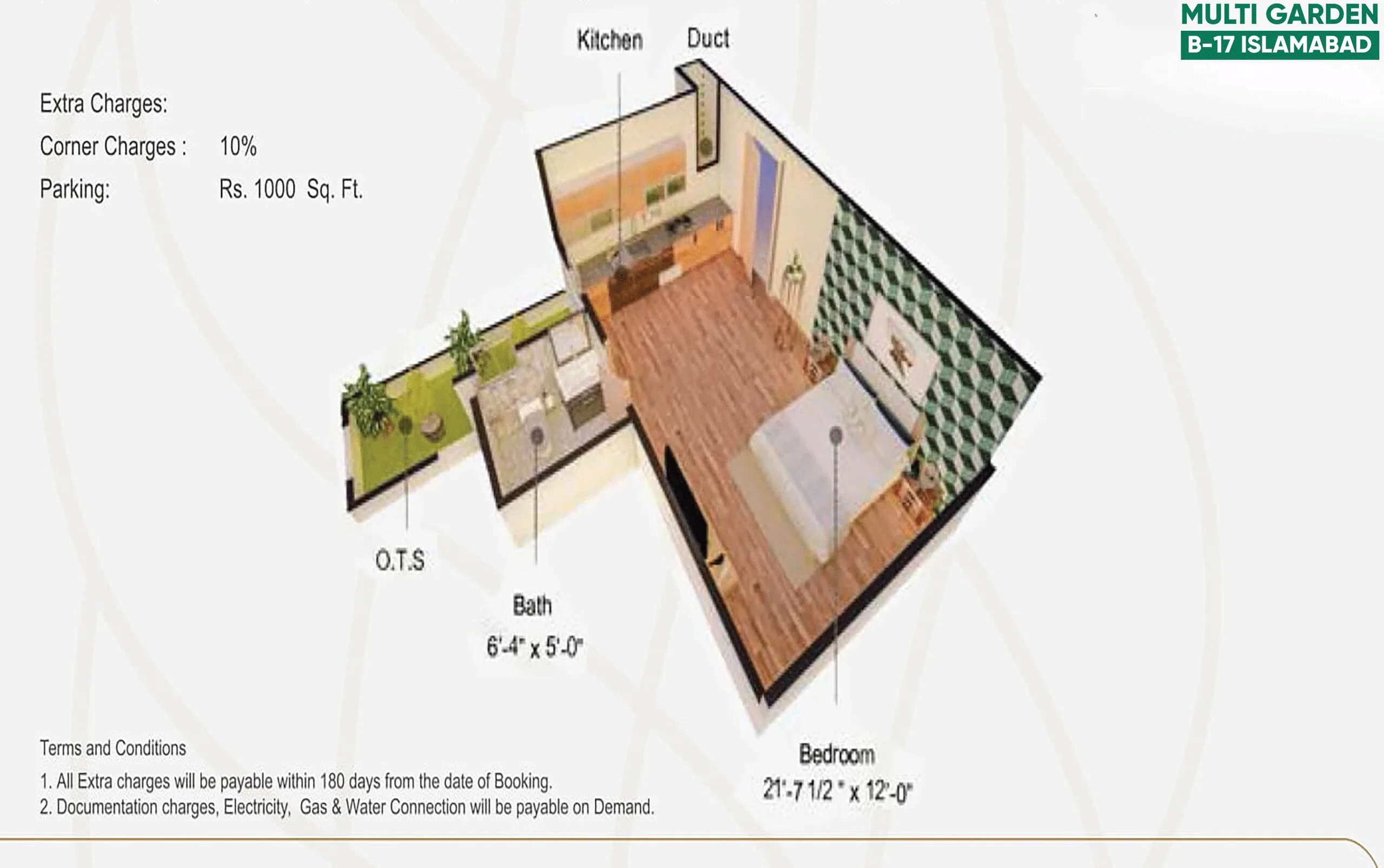 Multi Gardens B-17 Islamabad Master Plan
