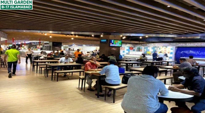 Multi Gardens B-17 Islamabad Food-Court
