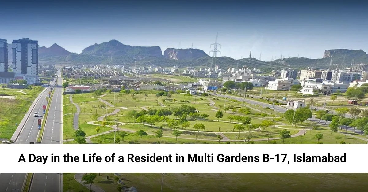 B 17 Islamabad Scenery