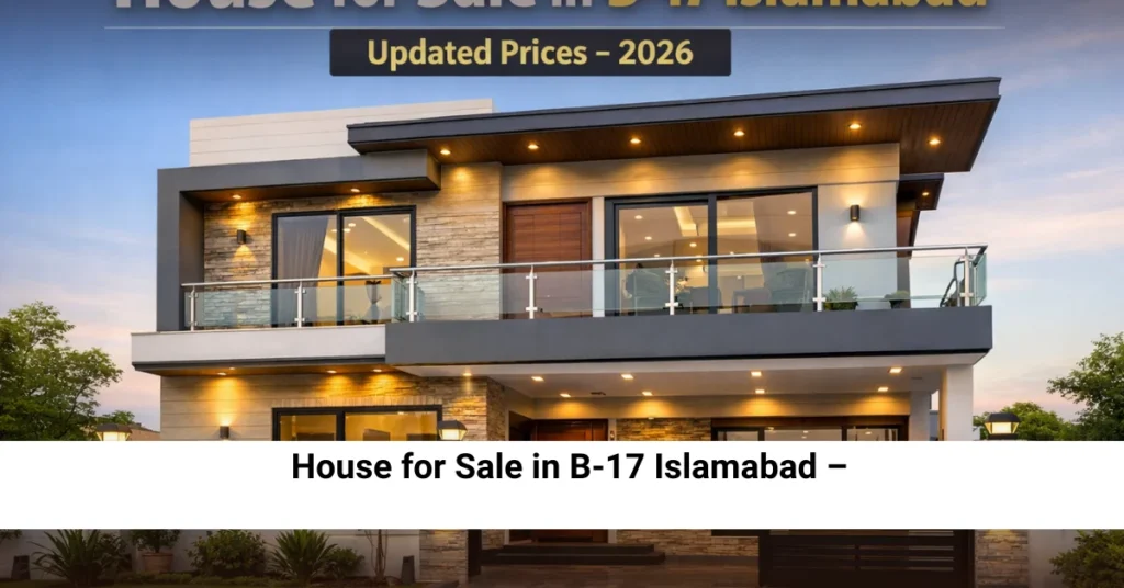 House for Sale in B 17 Islamabad feature